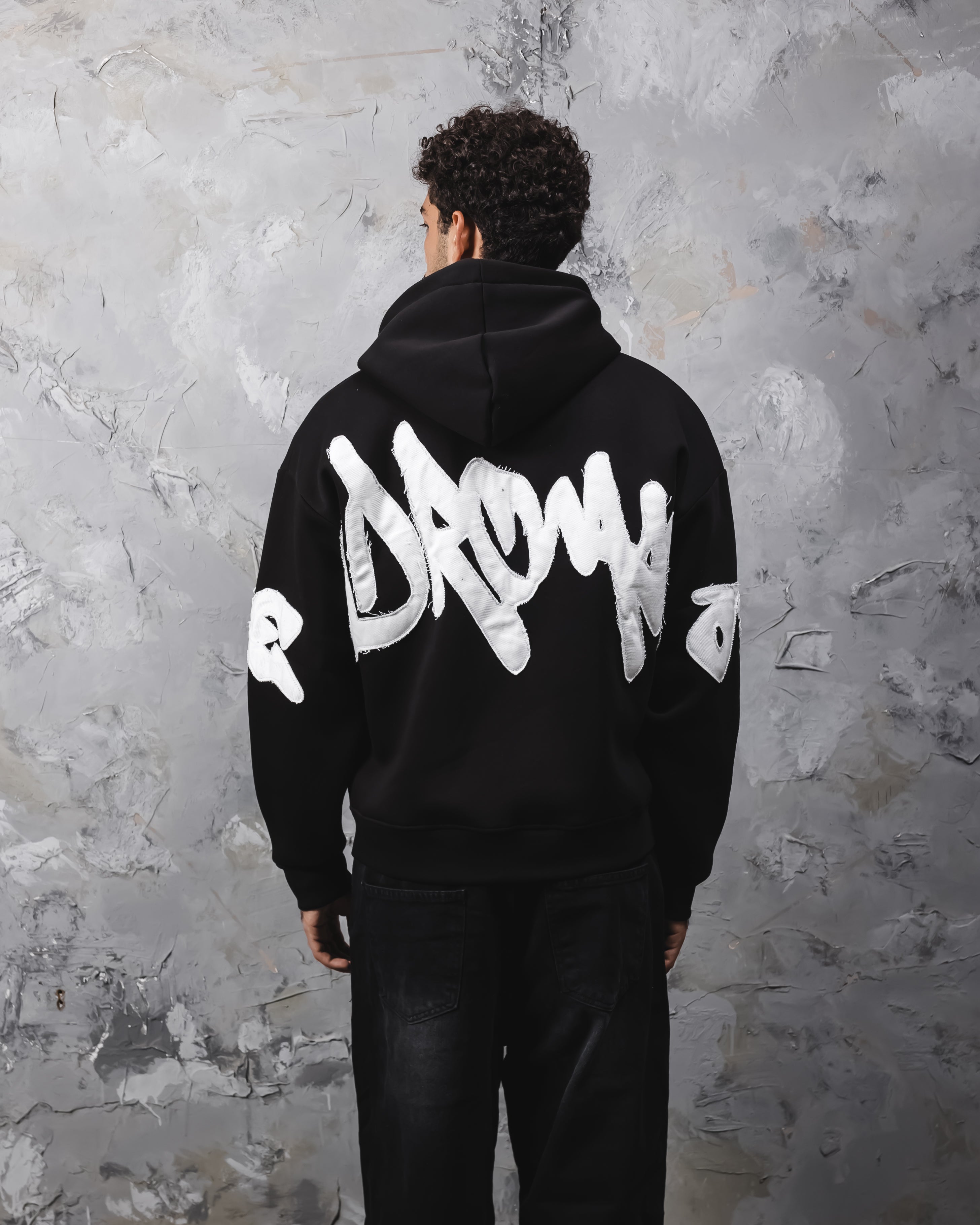 Dead performance stitched zipup