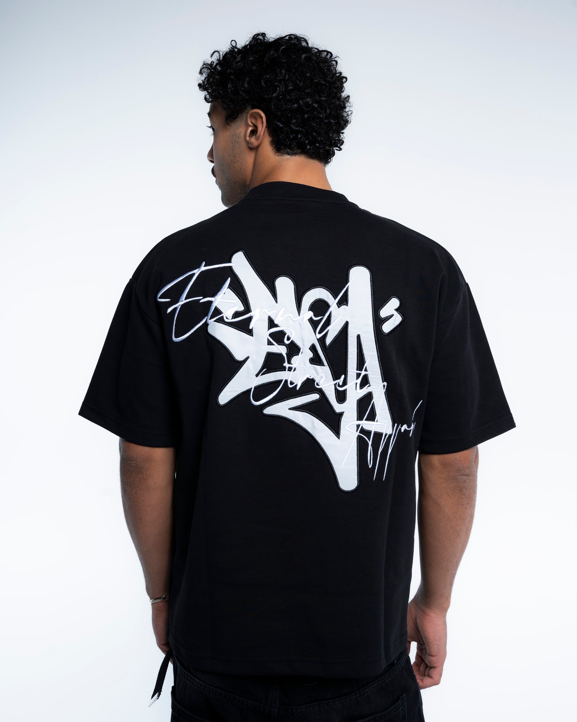 3D “Chaotic” stitched T-Shirt