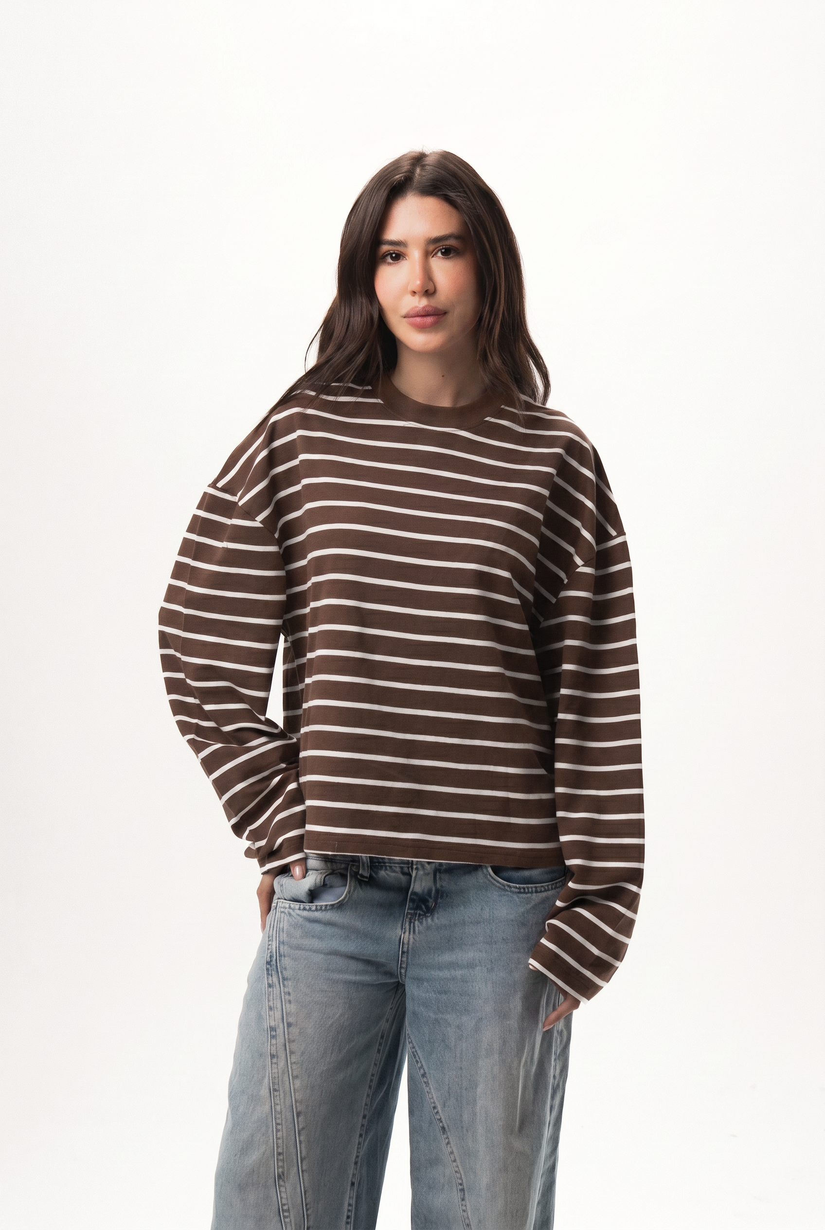 Brown front